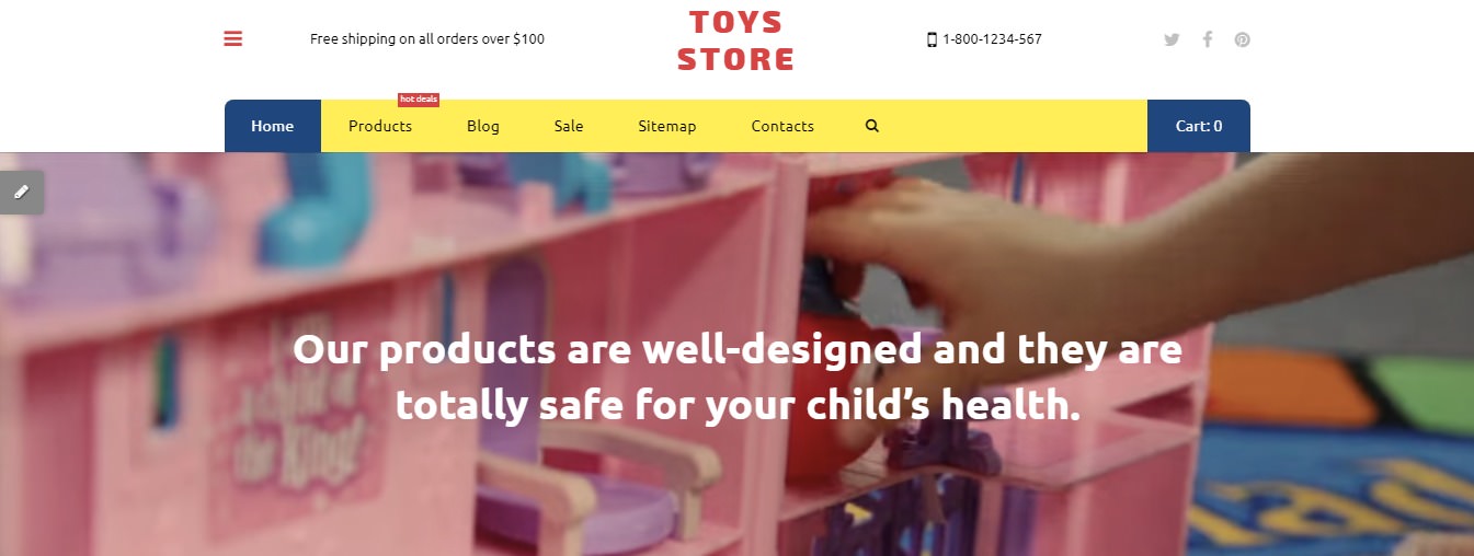 Toys Store theme