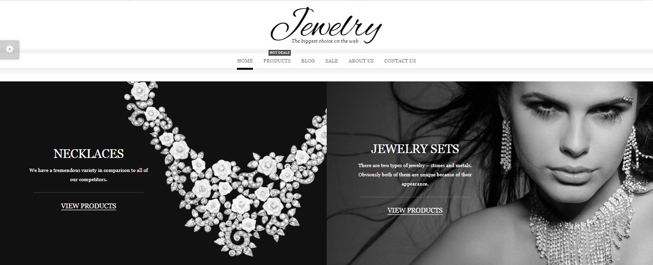 Jewelry theme