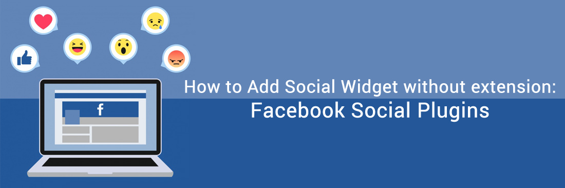 Add Social Widget without extension: Facebook Social Plugins