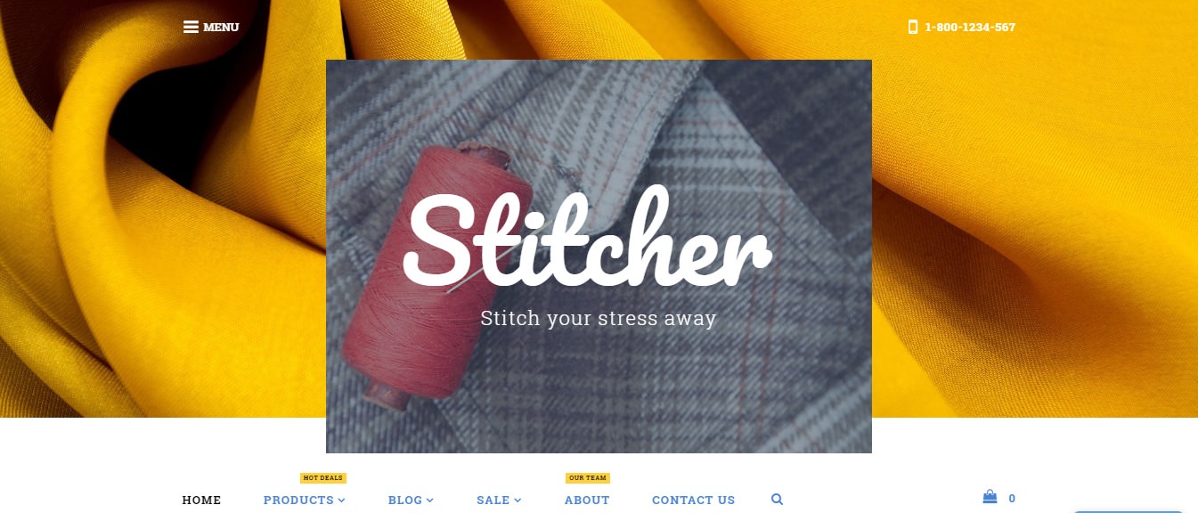 Stitcher theme