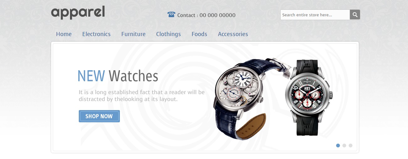 apparel theme