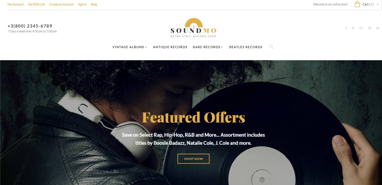 SoundMo theme