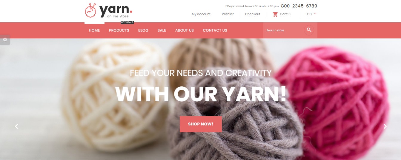 Yarn theme