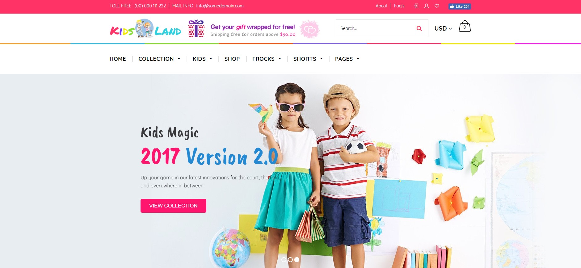 Kids Store theme