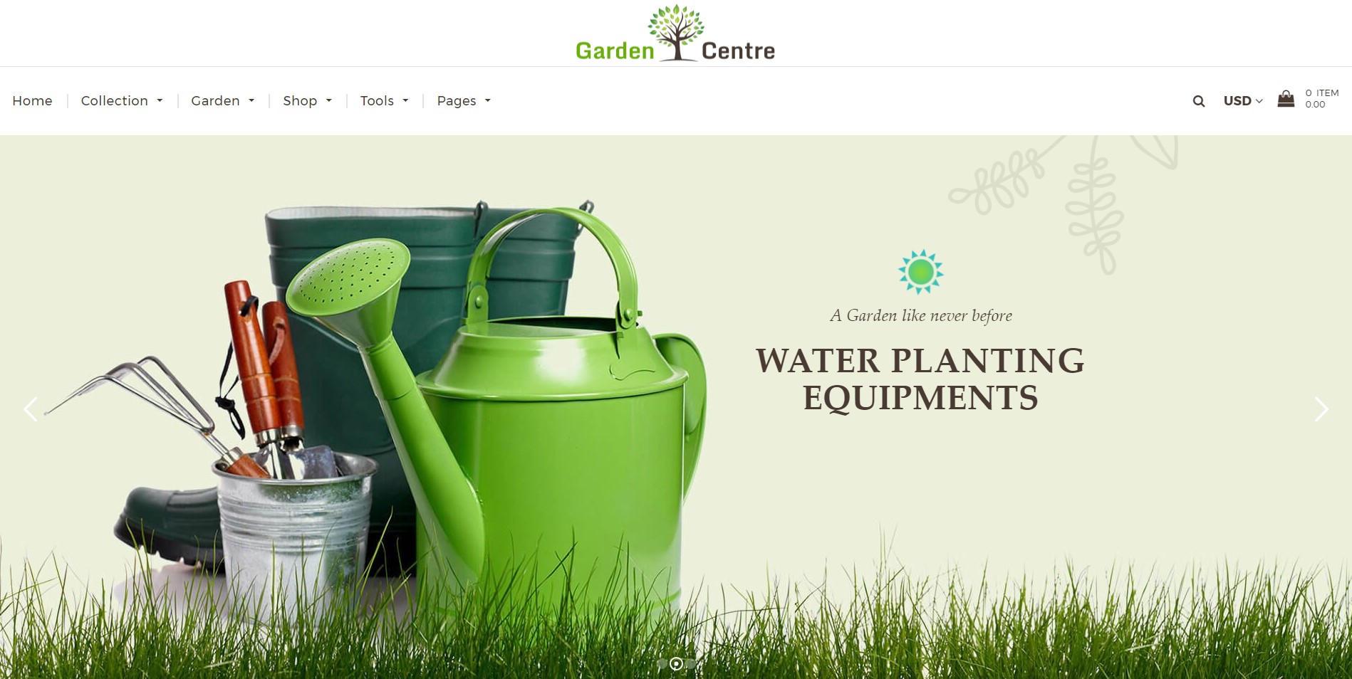 Garden Centre theme