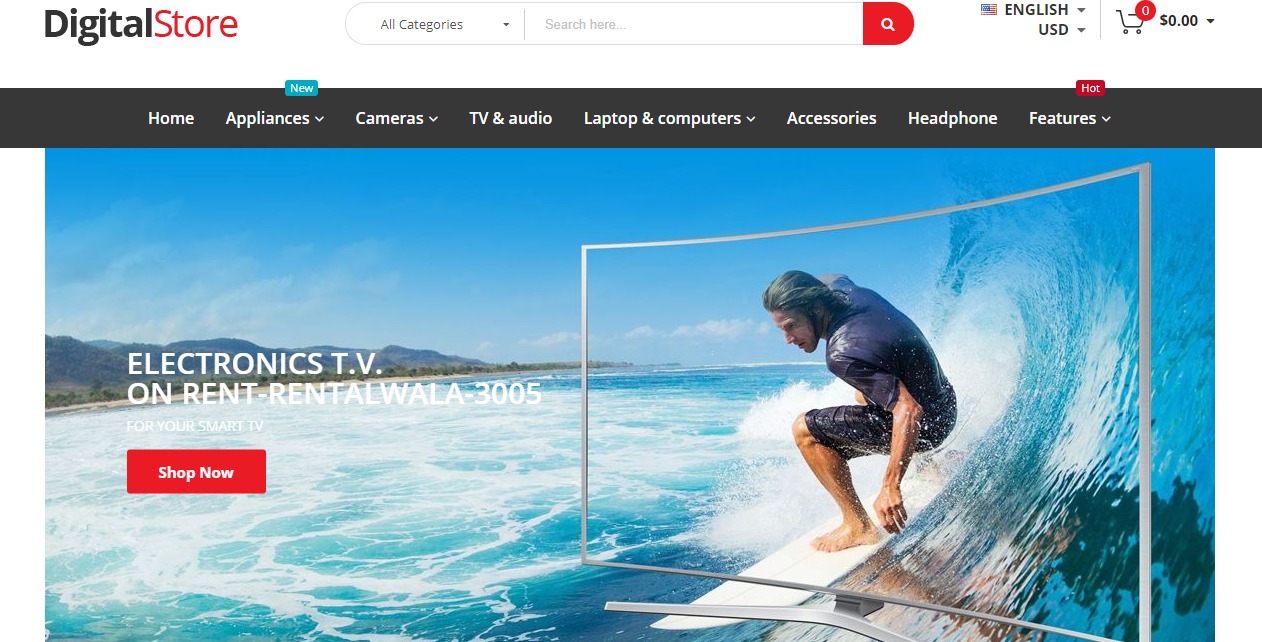 Digitalstore theme