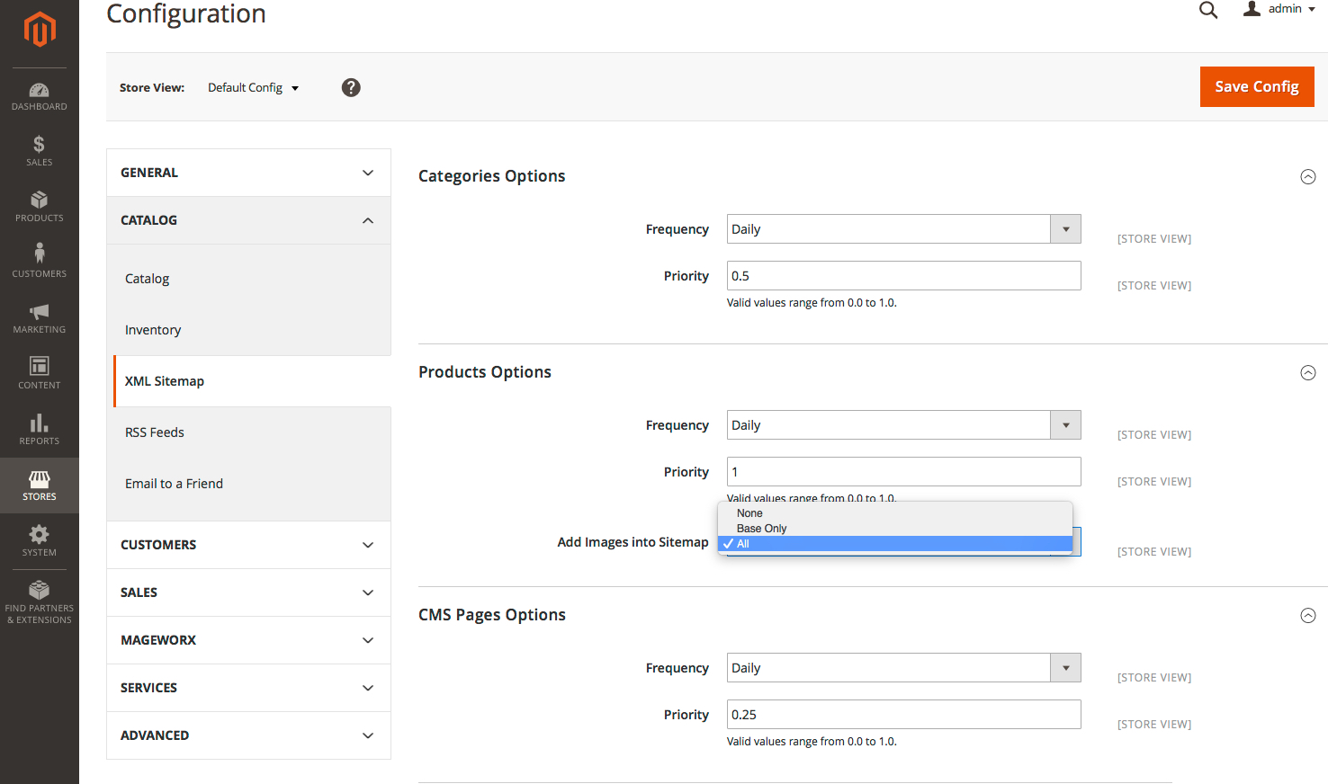 Mageplaza SEO Sitemap.xml