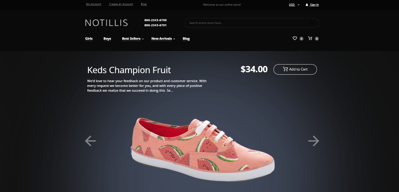 Notillis theme
