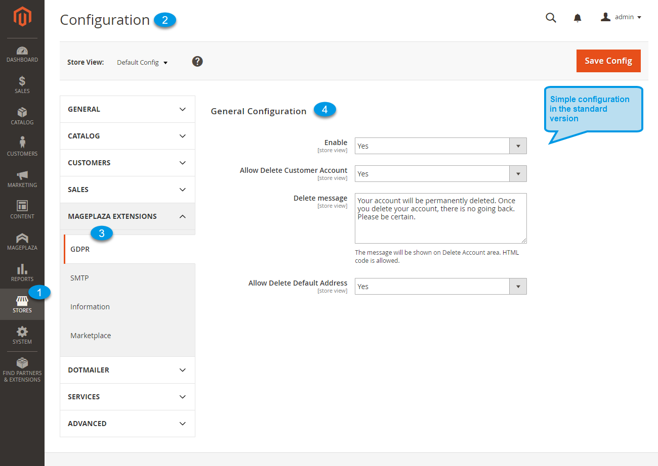 How to Configure GDPR extension for Magento 2