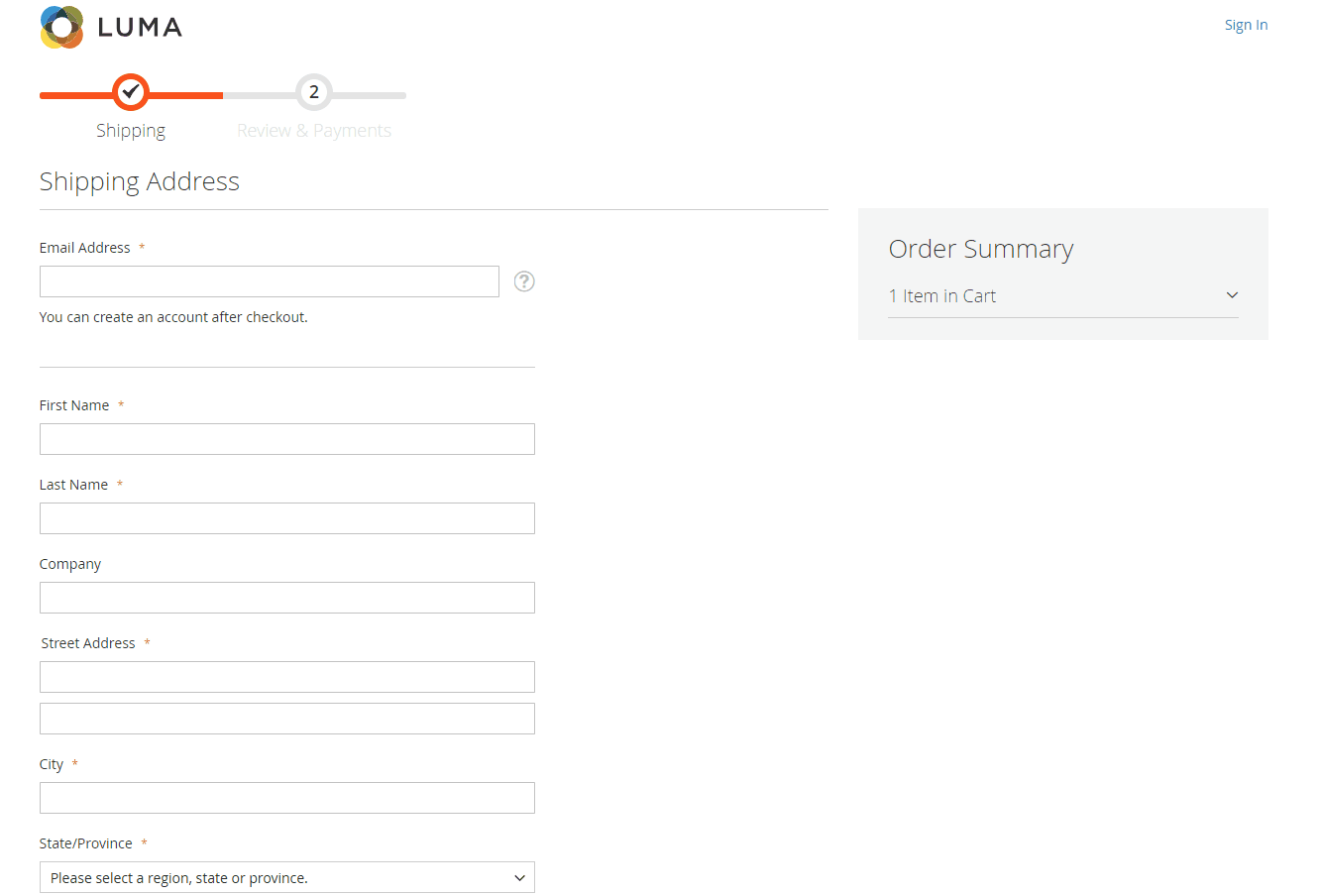 One Step Checkout vs. Multi-step Checkout