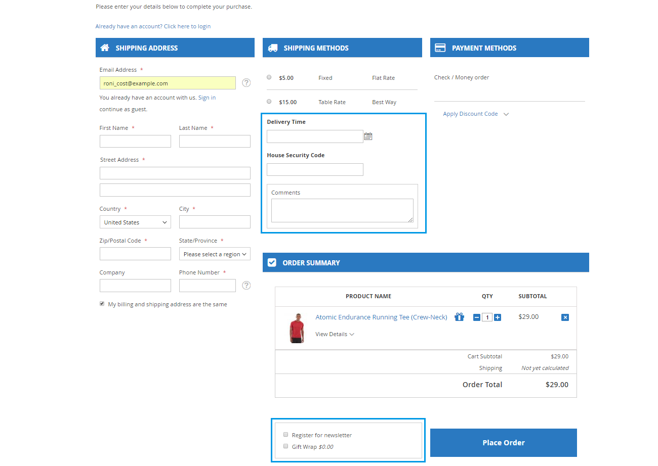 One Step Checkout vs. Multi-step Checkout