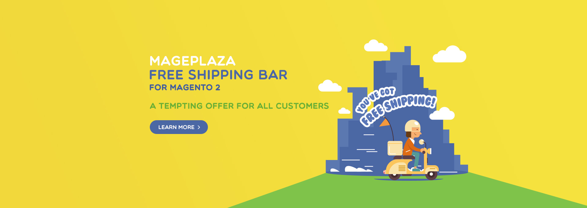 Boost upsell by Magento 2 Free Shipping Bar