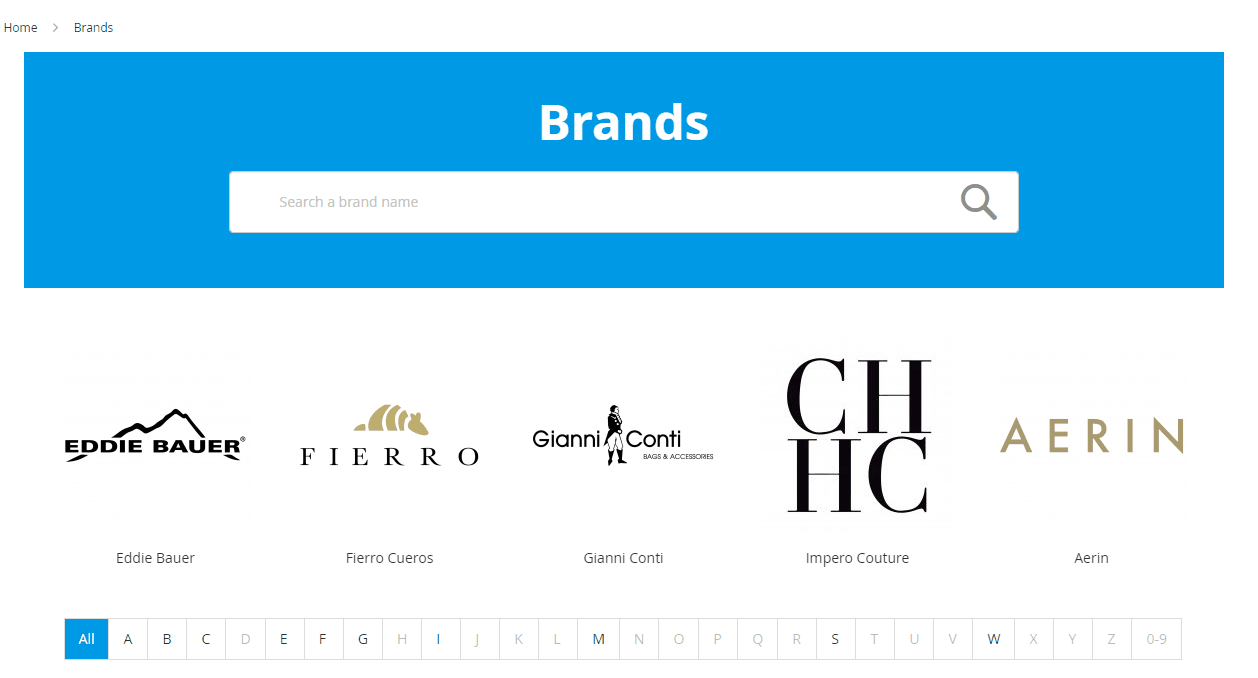 Shop by brands more easily with Layered Navigation PRO